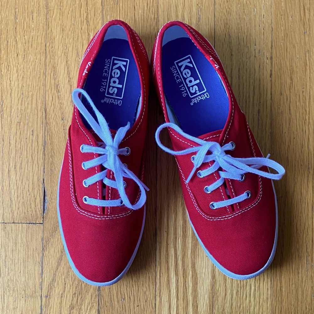Keds Champion Red Like New